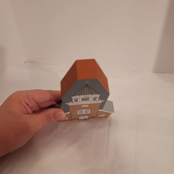 Vintage 1997 The Cat's Meow Christ Church Building Shelf Sitter - Picture 3 of 7